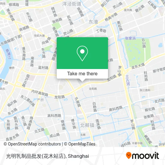 光明乳制品批发(花木站店) map