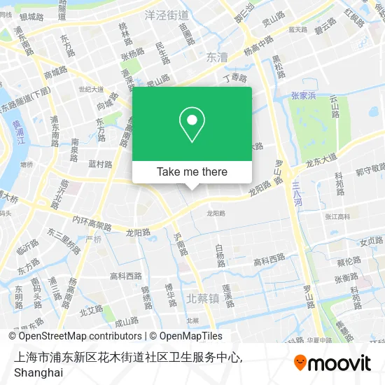 上海市浦东新区花木街道社区卫生服务中心 map