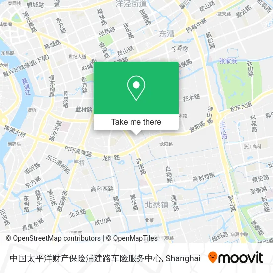 中国太平洋财产保险浦建路车险服务中心 map