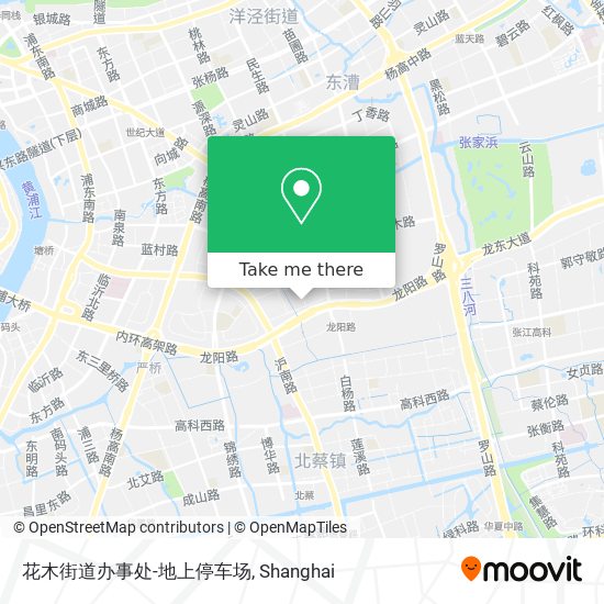 花木街道办事处-地上停车场 map