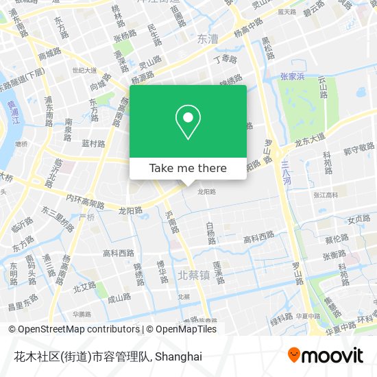 花木社区(街道)市容管理队 map