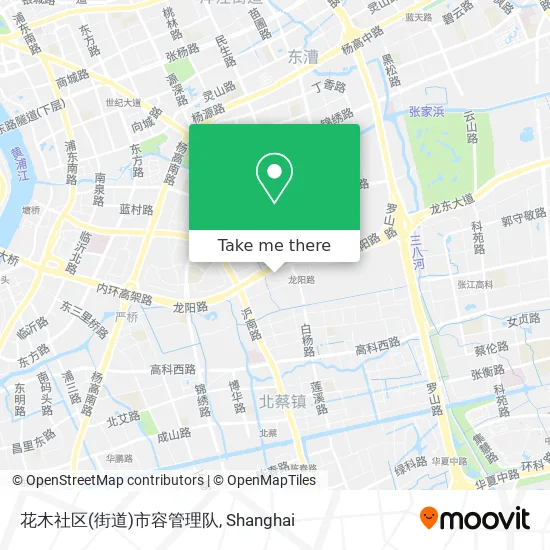 花木社区(街道)市容管理队 map
