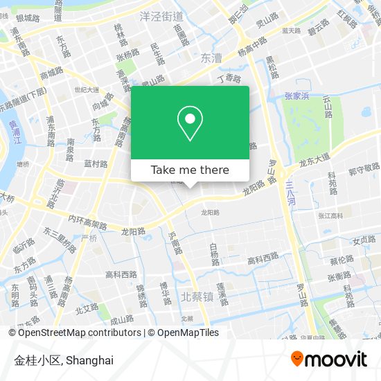 金桂小区 map