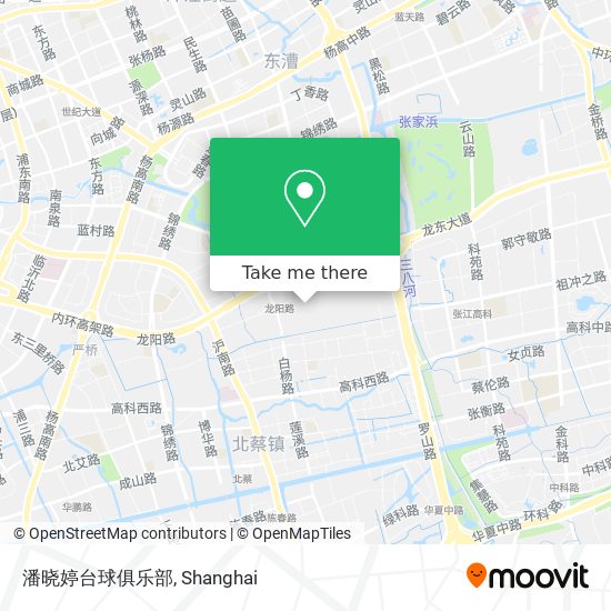 潘晓婷台球俱乐部 map