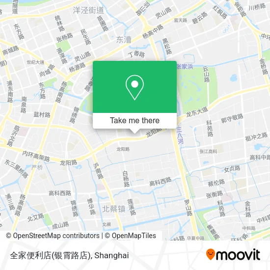 全家便利店(银霄路店) map