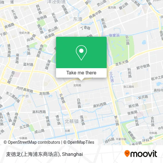 麦德龙(上海浦东商场店) map
