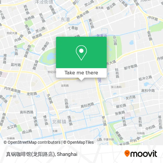 真锅咖啡馆(龙阳路店) map