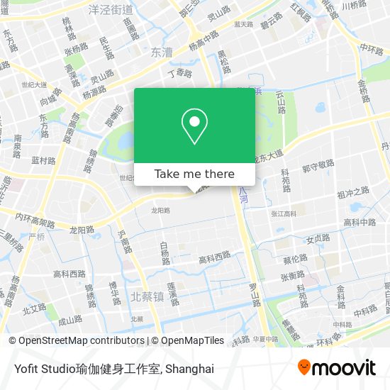 Yofit Studio瑜伽健身工作室 map