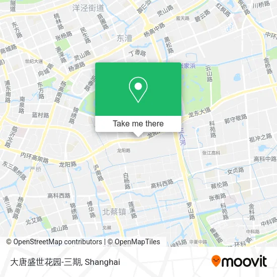 大唐盛世花园-三期 map