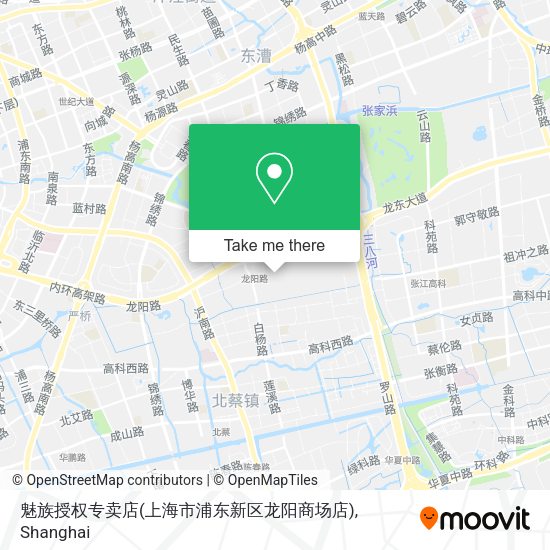 魅族授权专卖店(上海市浦东新区龙阳商场店) map