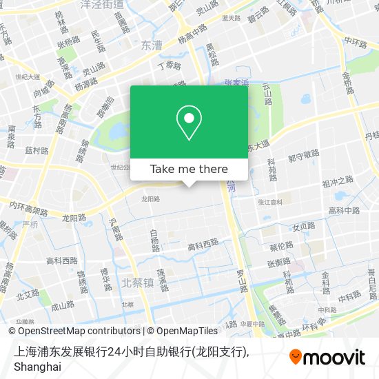 上海浦东发展银行24小时自助银行(龙阳支行) map