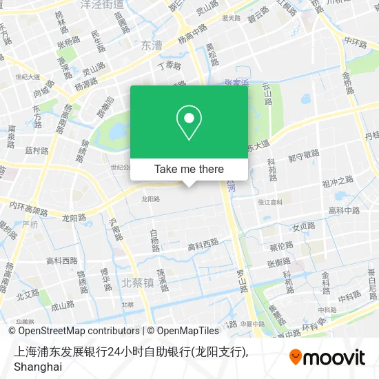 上海浦东发展银行24小时自助银行(龙阳支行) map