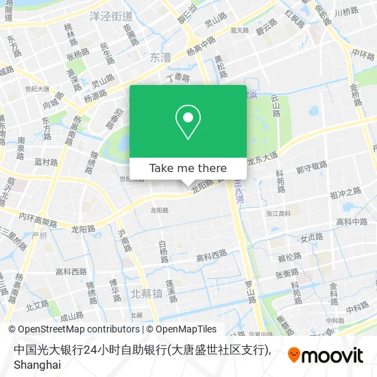 中国光大银行24小时自助银行(大唐盛世社区支行) map