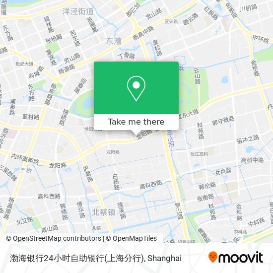 渤海银行24小时自助银行(上海分行) map