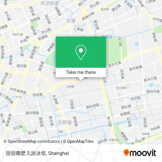 甜甜圈婴儿游泳馆 map