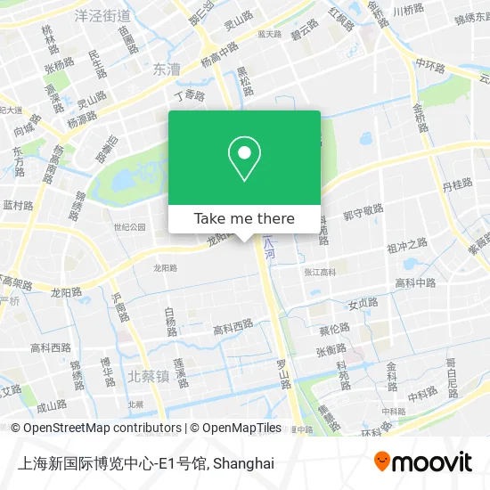 上海新国际博览中心-E1号馆 map