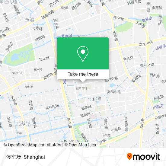 停车场 map