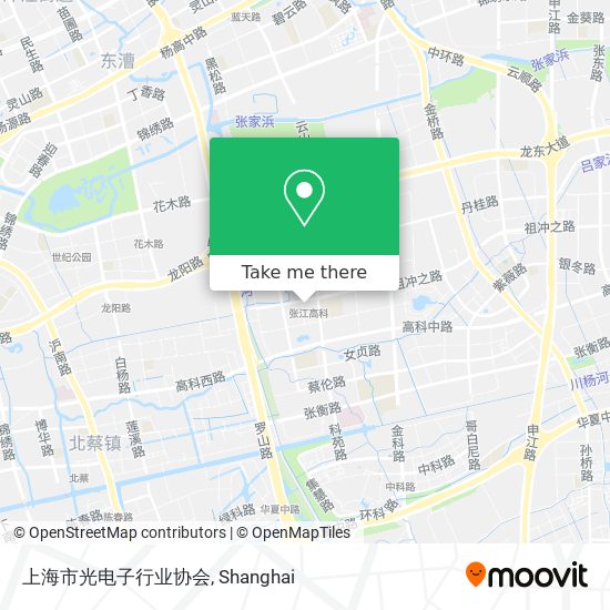 上海市光电子行业协会 map
