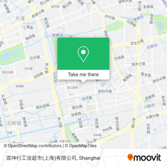 震坤行工业超市(上海)有限公司 map