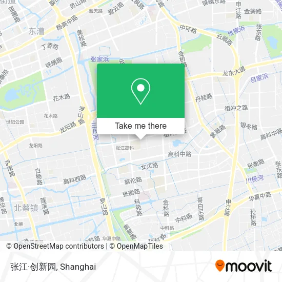 张江·创新园 map