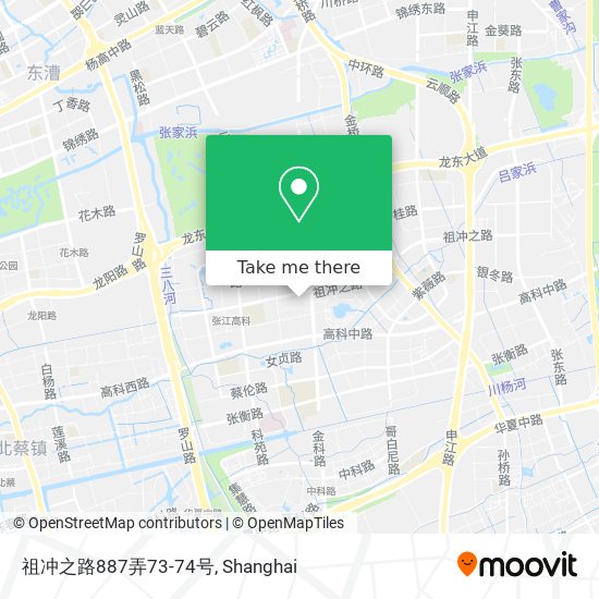 祖冲之路887弄73-74号 map