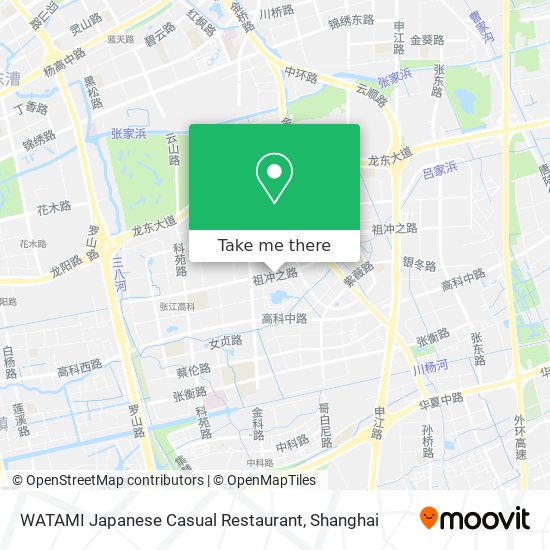 WATAMI Japanese Casual Restaurant map