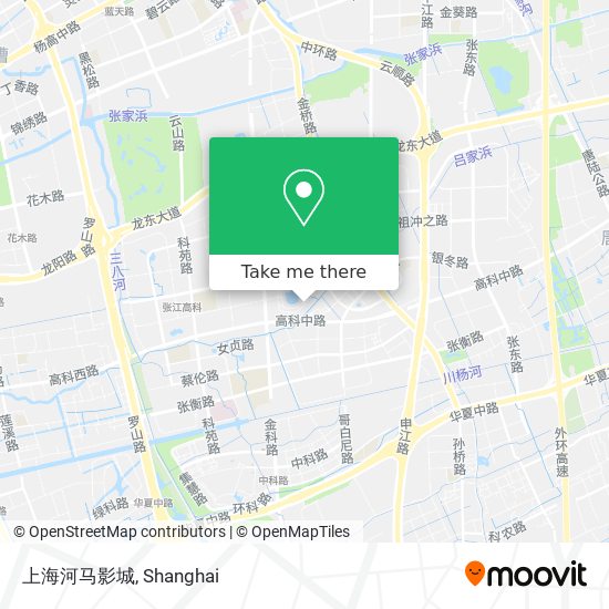 上海河马影城 map