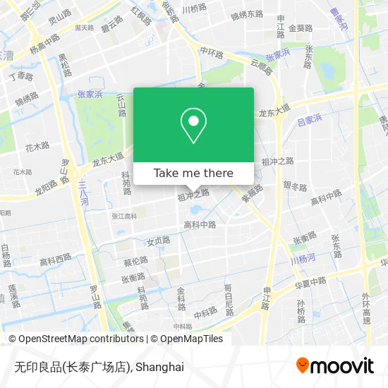 无印良品(长泰广场店) map