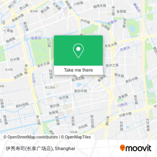 伊秀寿司(长泰广场店) map
