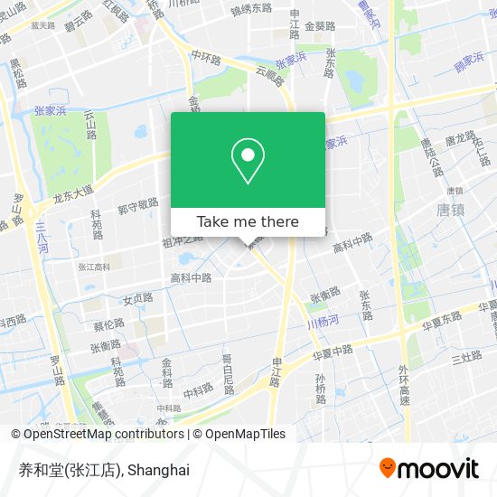 养和堂(张江店) map