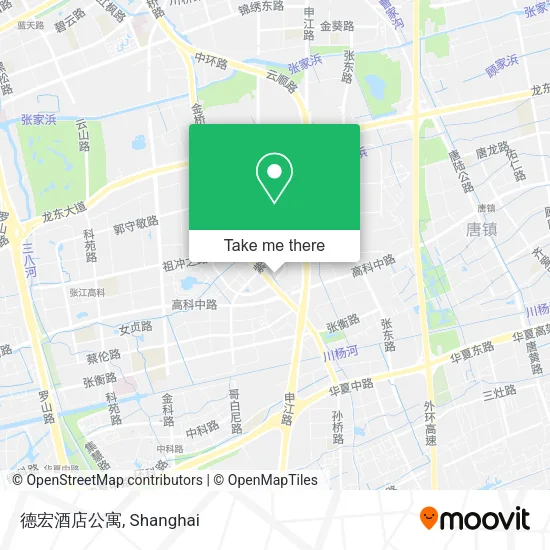 德宏酒店公寓 map