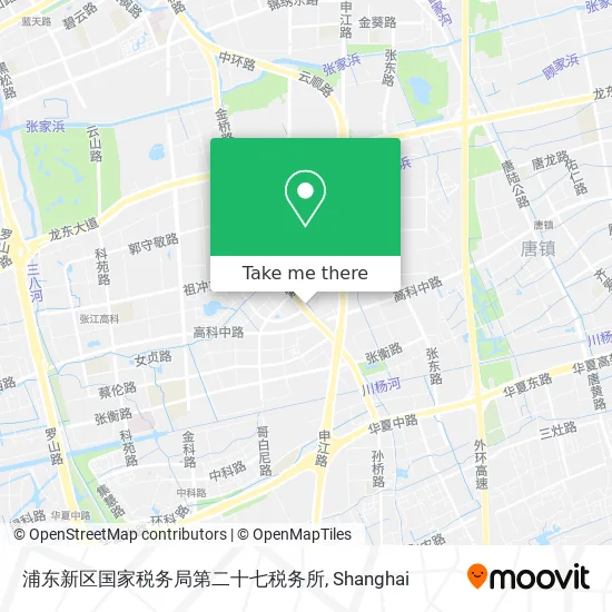 浦东新区国家税务局第二十七税务所 map