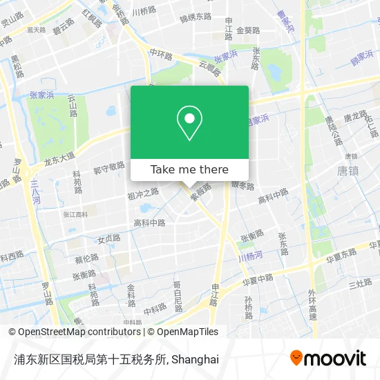 浦东新区国税局第十五税务所 map