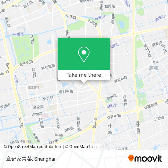 章记家常菜 map