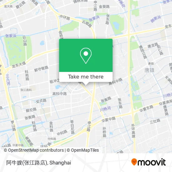 阿牛嫂(张江路店) map