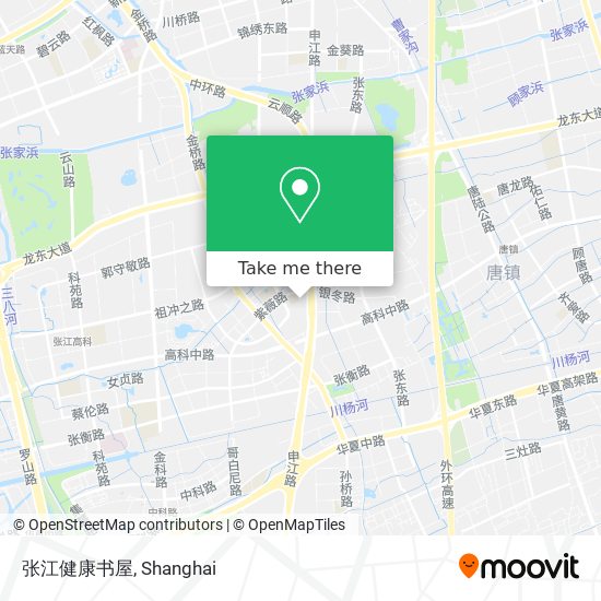 张江健康书屋 map