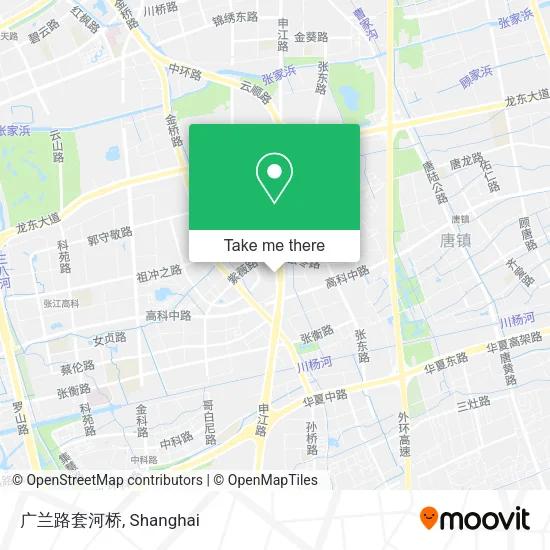 广兰路套河桥 map
