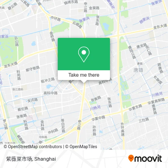 紫薇菜市场 map