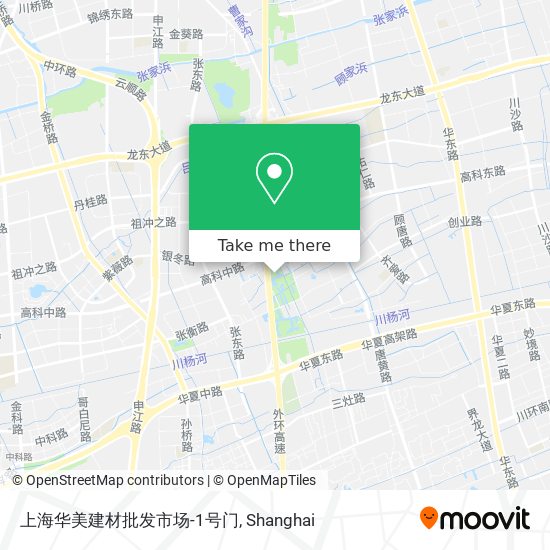 上海华美建材批发市场-1号门 map