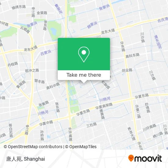 唐人苑 map