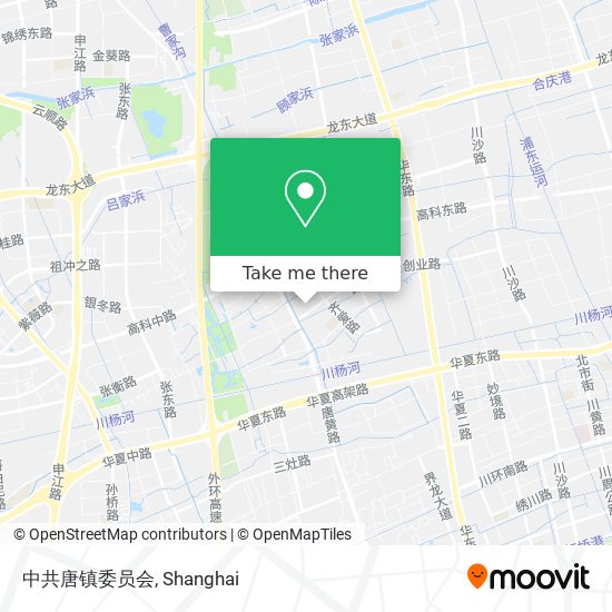 中共唐镇委员会 map