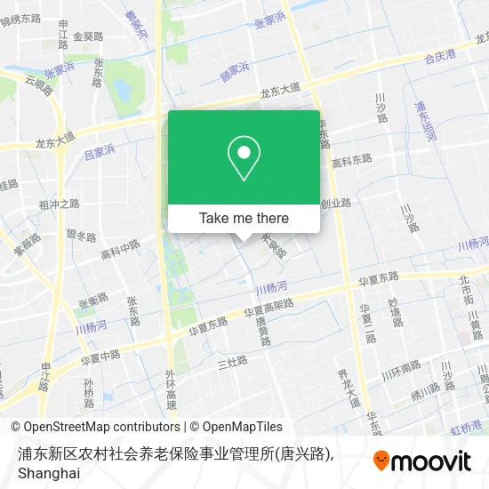 浦东新区农村社会养老保险事业管理所(唐兴路) map