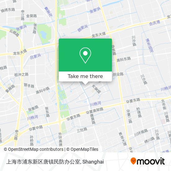 上海市浦东新区唐镇民防办公室 map