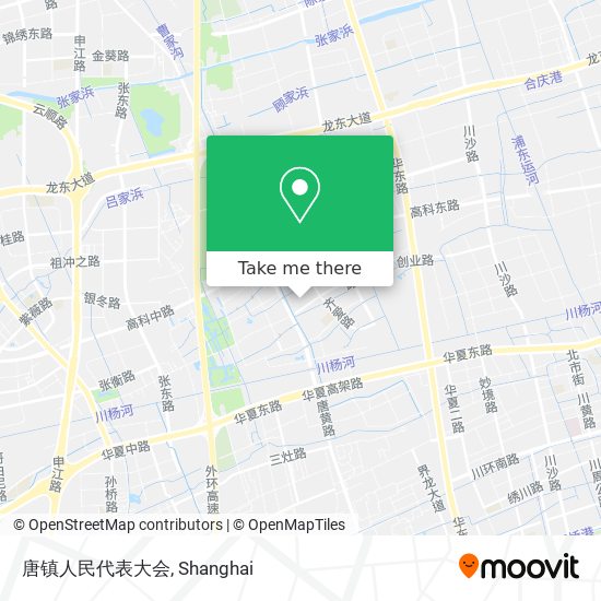 唐镇人民代表大会 map