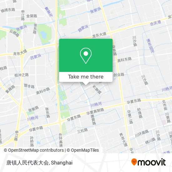 唐镇人民代表大会 map