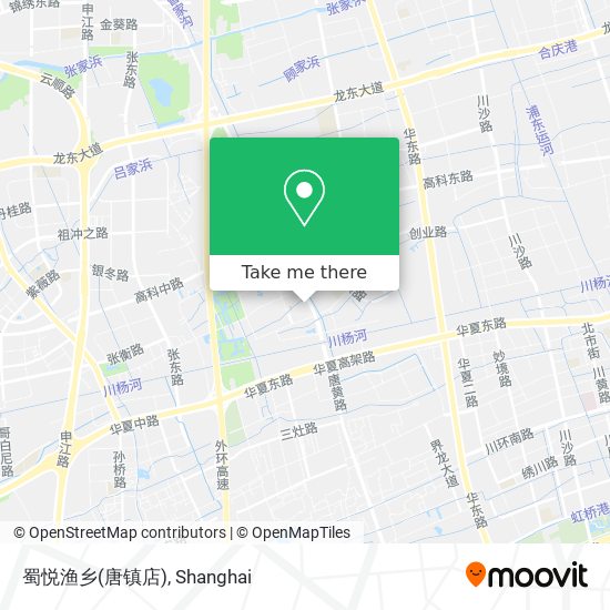 蜀悦渔乡(唐镇店) map