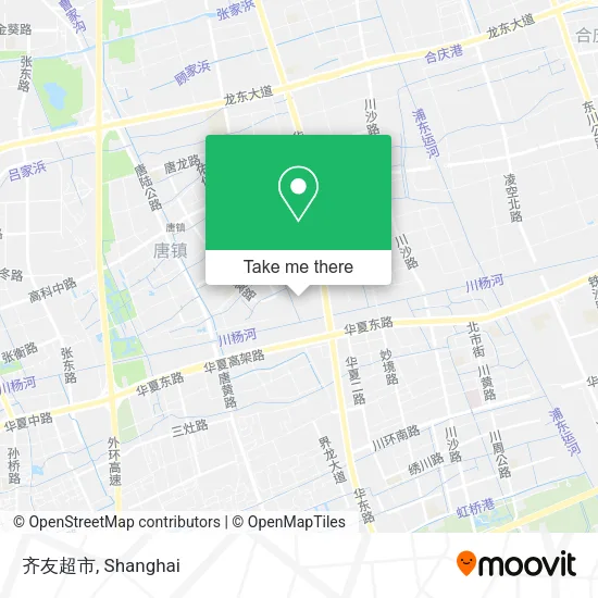 齐友超市 map