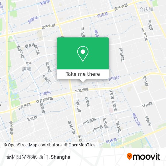 金桥阳光花苑-西门 map