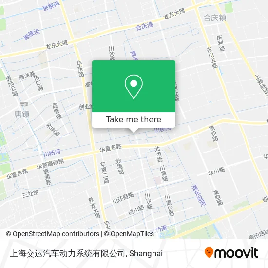 上海交运汽车动力系统有限公司 map