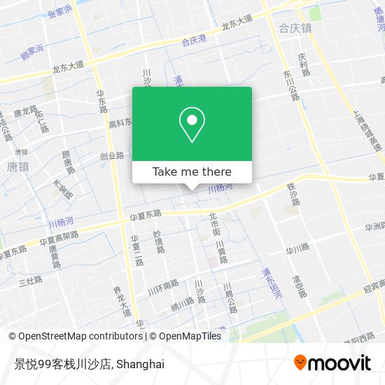 景悦99客栈川沙店 map